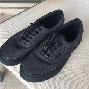 Vans dark grey